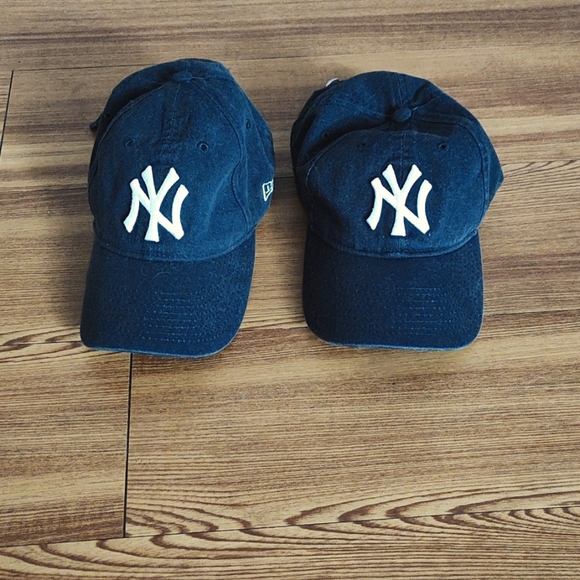 Boys New York Yankee hats vintage look - Picture 1 of 8